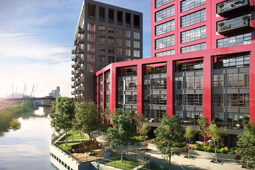 London City Island - headquarters location